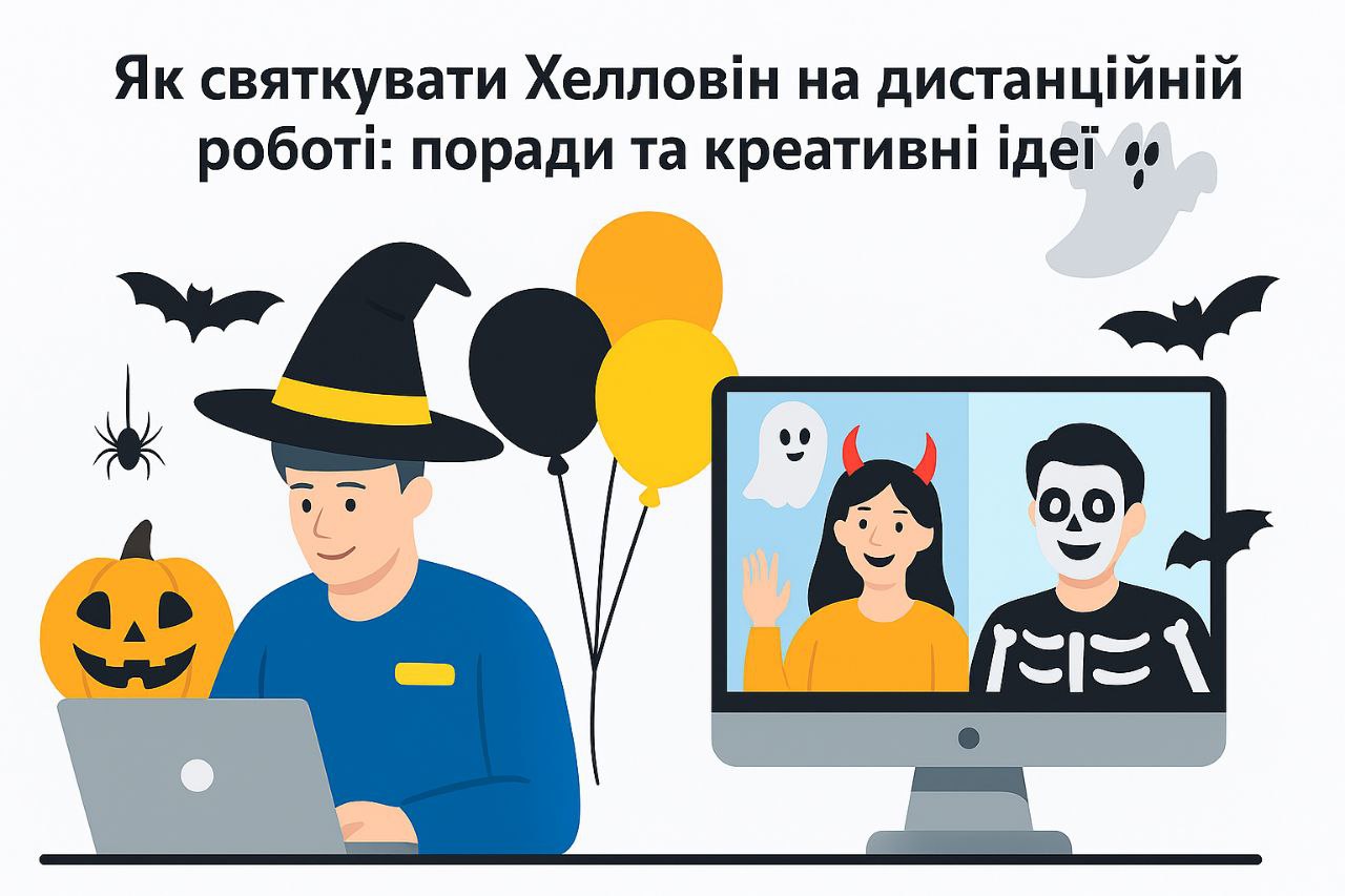 Як святкувати Хелловін на дистанційній роботі: поради та креативні ідеї
